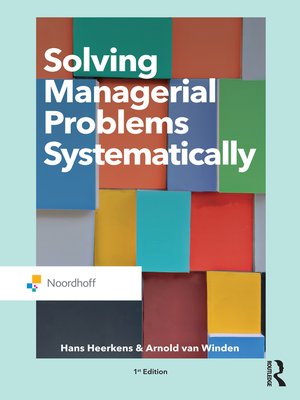 cover image of Solving Managerial Problems Systematically